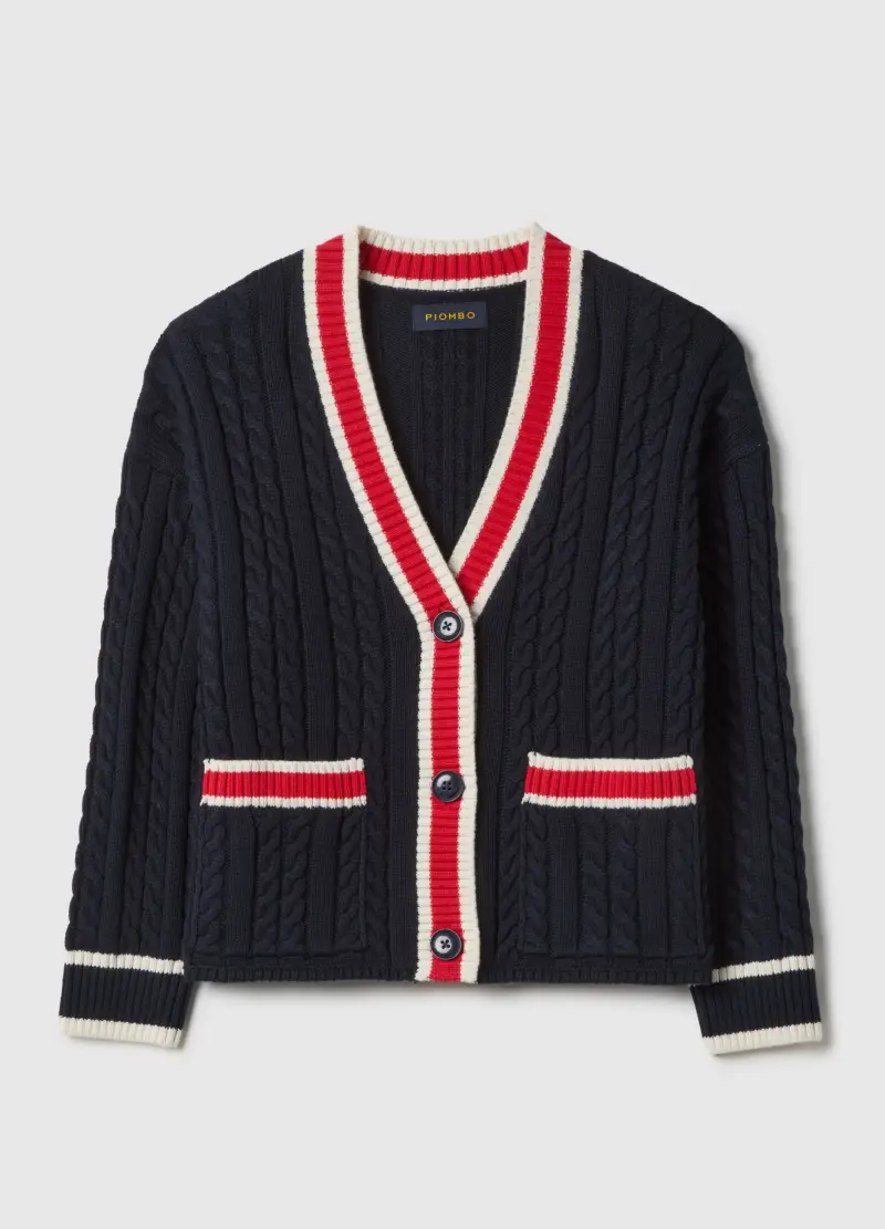 PIOMBO Cardigan Donna Multicolore 3984372