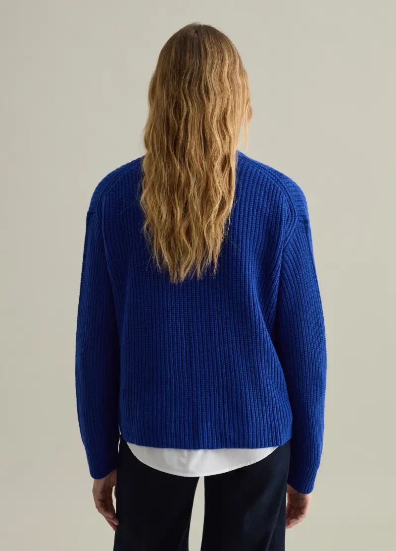 PIOMBO Cardigan Donna Blu 2735656 miniatura 3