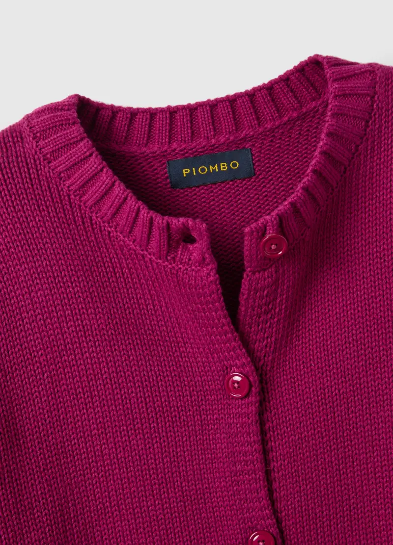 PIOMBO Cardigan Donna Rosso 3984043 miniatura 2