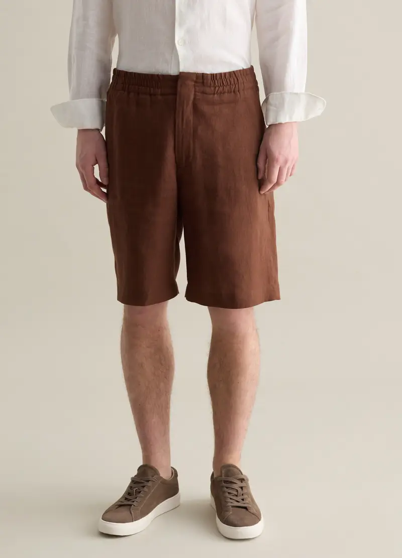 Piombo Contemporary Bermuda Uomo Marrone 4350001 miniatura 2