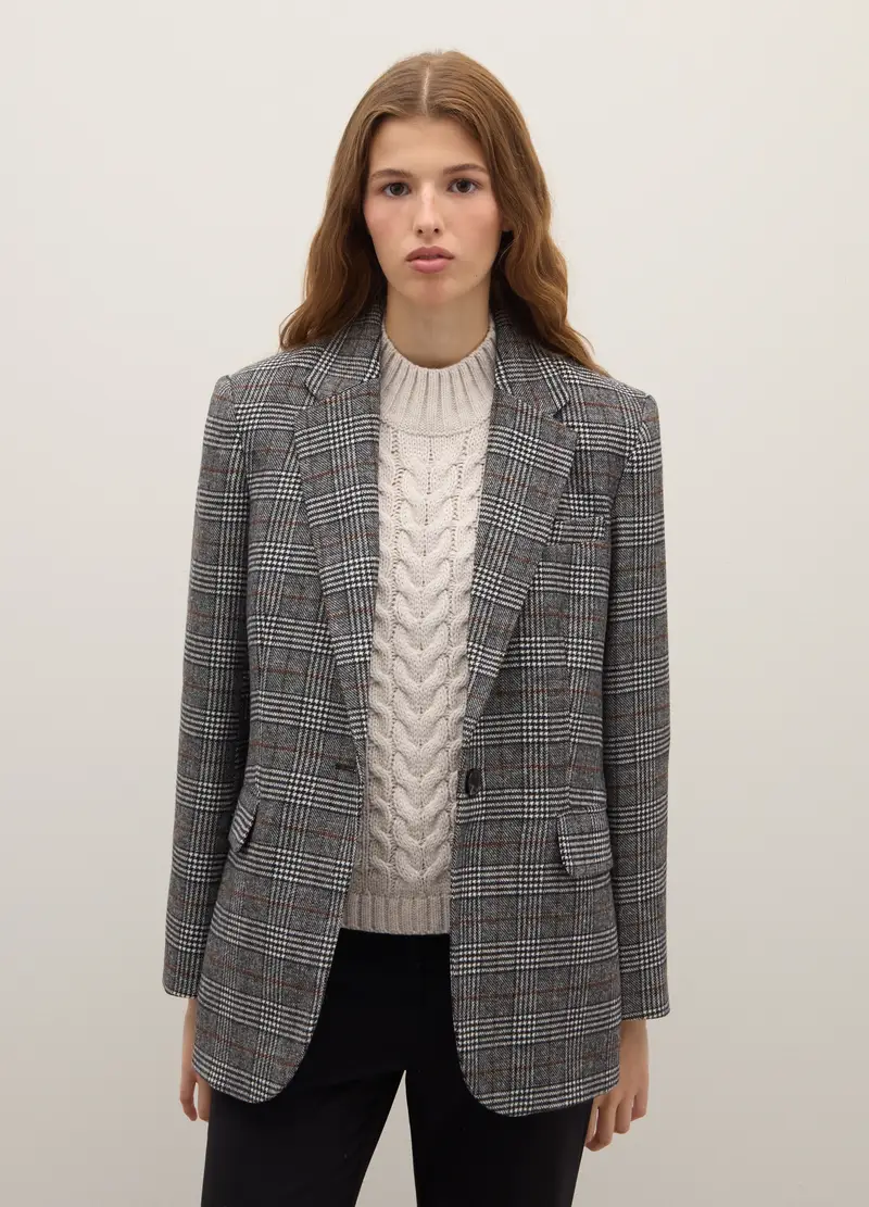 Piombo Contemporary Blazer Donna Multicolore 4153406 miniatura 3