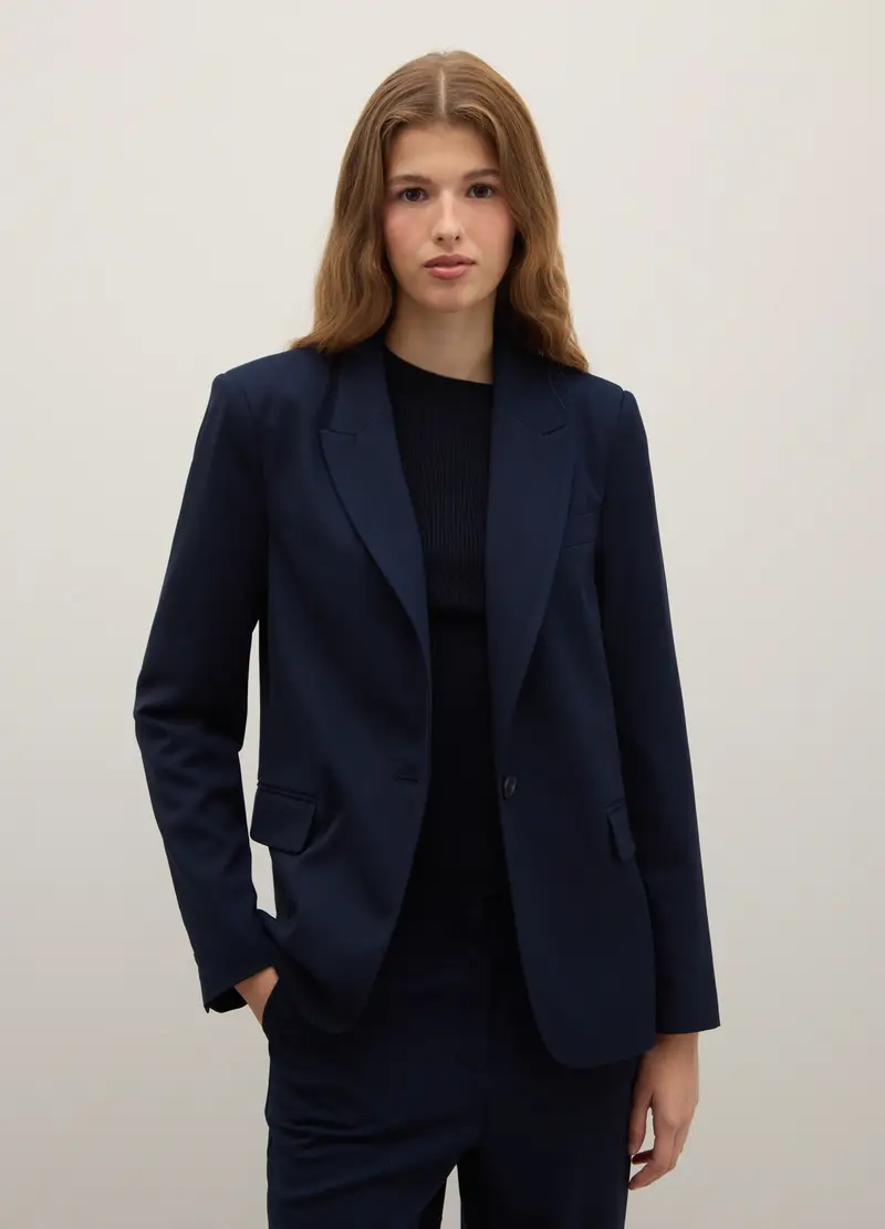 Piombo Contemporary Blazer Donna Blu 3627164 miniatura 2