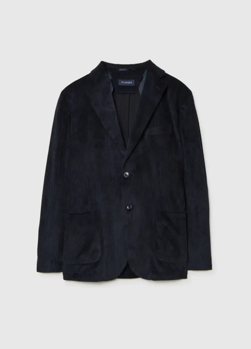 Piombo Contemporary Blazer Uomo Nero 3048228