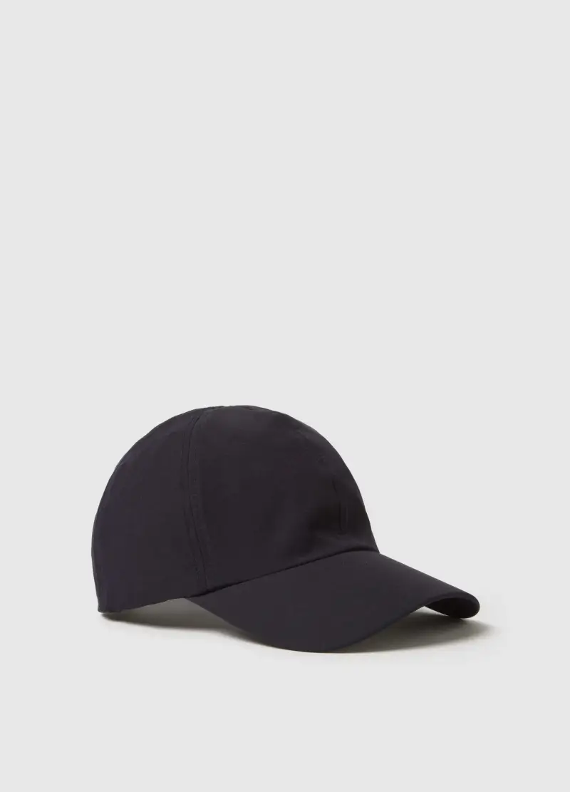 Cappello Blu Con Visiera Regolabile, Uomo, Blu