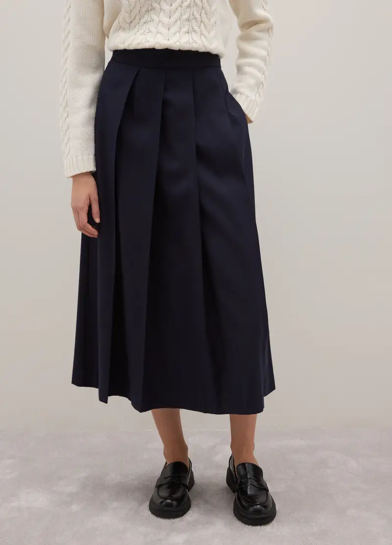 , Gonna Lunga Blu, Donna, Blu miniatura 2