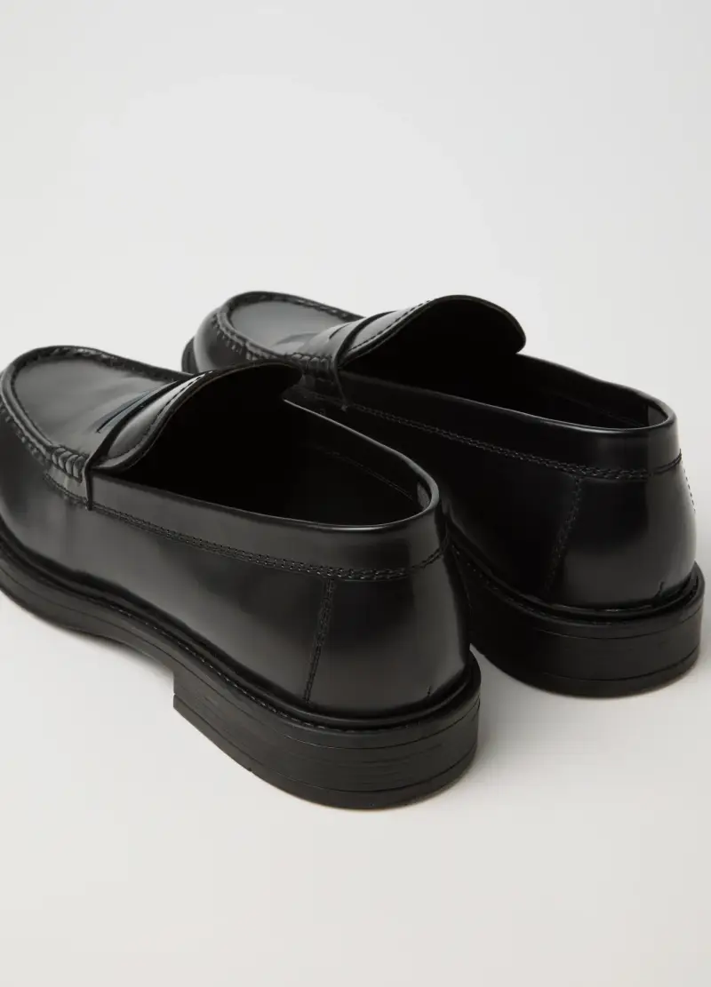 Piombo Contemporary Mocassini Uomo Nero 3438483 miniatura 2