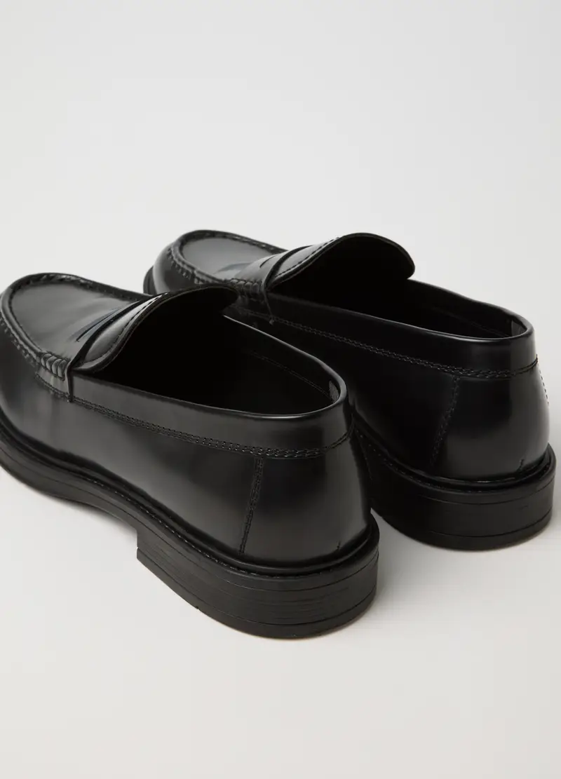 Piombo Contemporary Mocassini Uomo Nero 4153652 miniatura 2