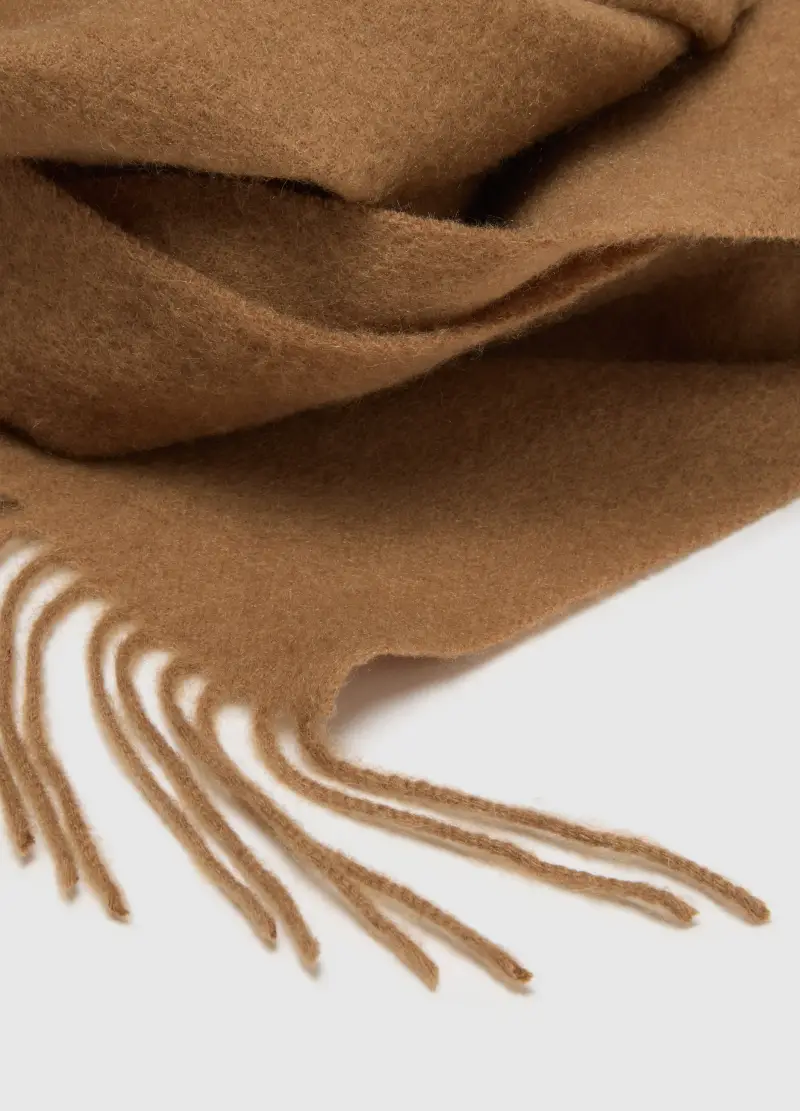 Sciarpa In Puro Cashmere Marrone, Uomo, Marrone miniatura 2