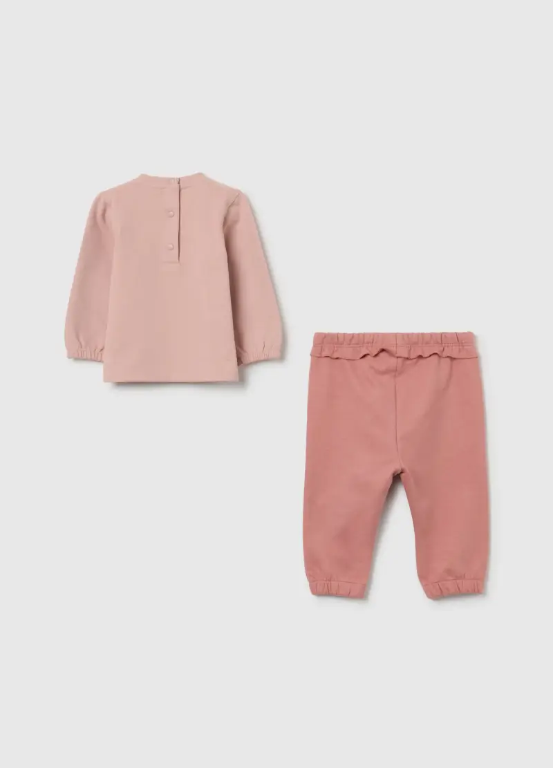 Set Rosa In Cotone Per Neonata, Rosa miniatura 2