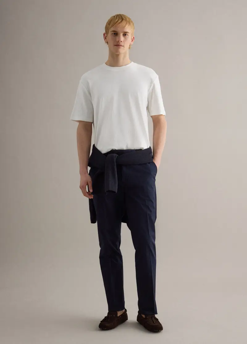 Piombo Contemporary T-shirt Uomo Bianco 4330169 miniatura 2