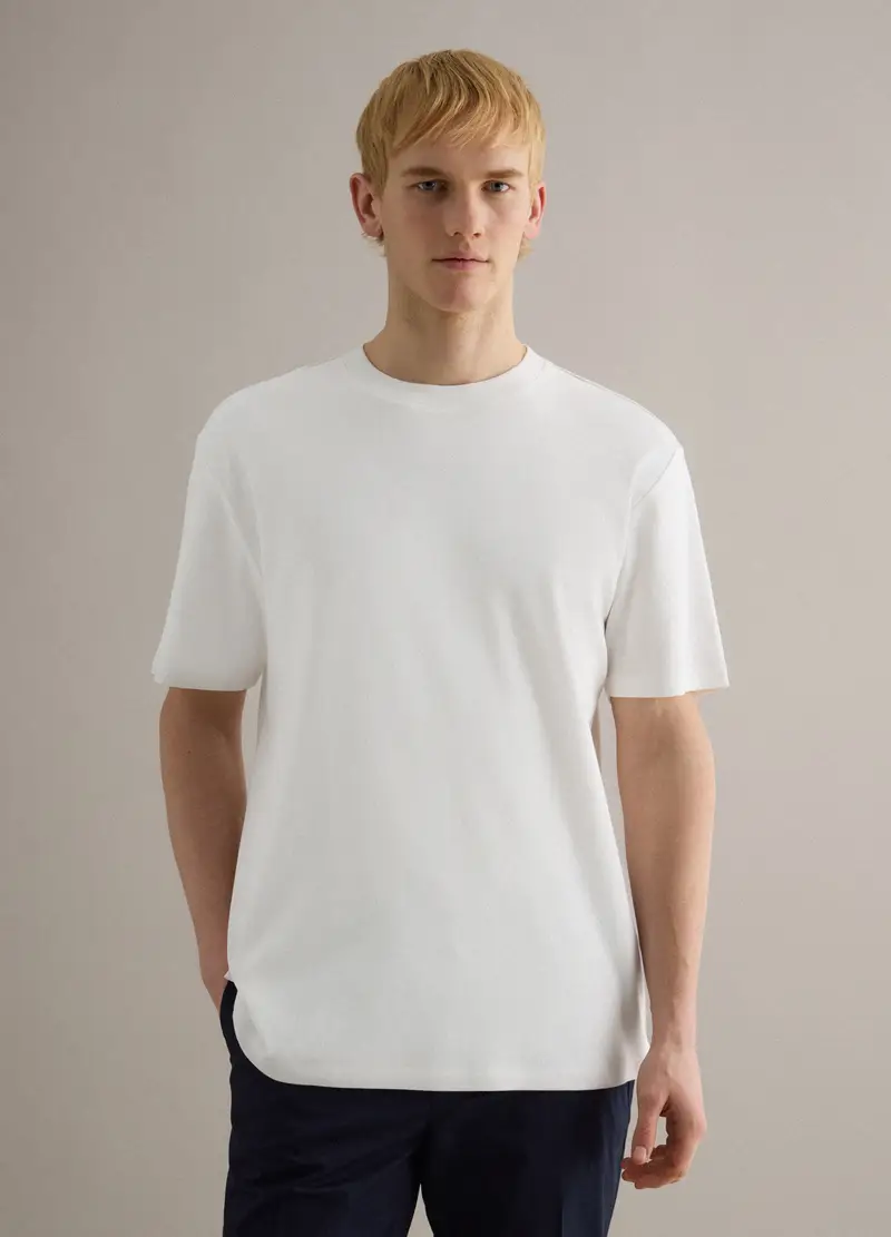 Piombo Contemporary T-shirt Uomo Bianco 4330169 miniatura 3