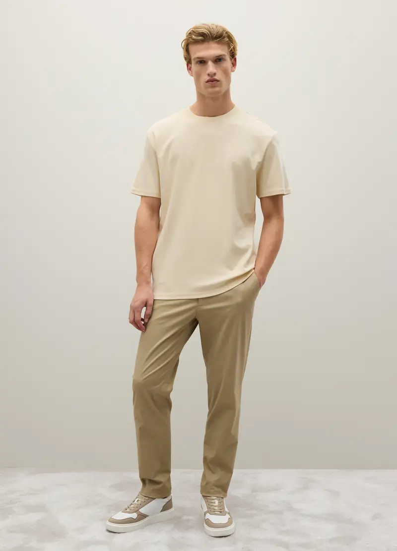 Piombo Contemporary T-shirt Uomo Beige 4328850 miniatura 2