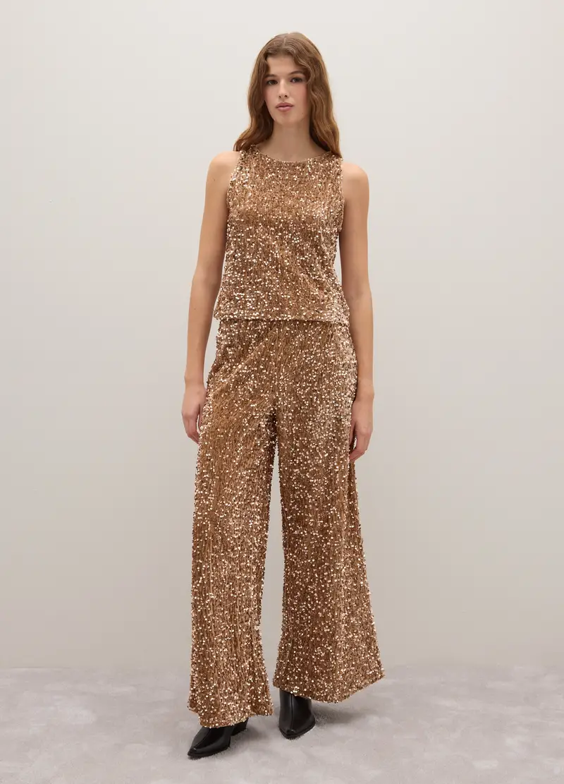 Piombo Contemporary Top Donna Beige 3509828 miniatura 2