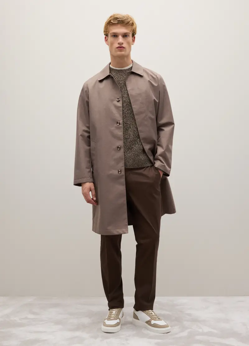 Piombo Contemporary Trench Uomo Marrone 4153083 miniatura 3