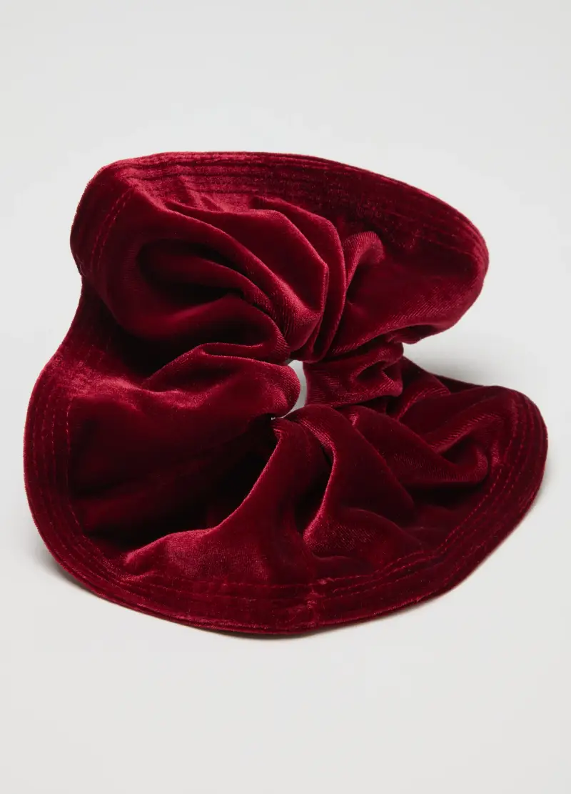 Elastico Rosso Per Capelli, Donna, Rosso miniatura 3