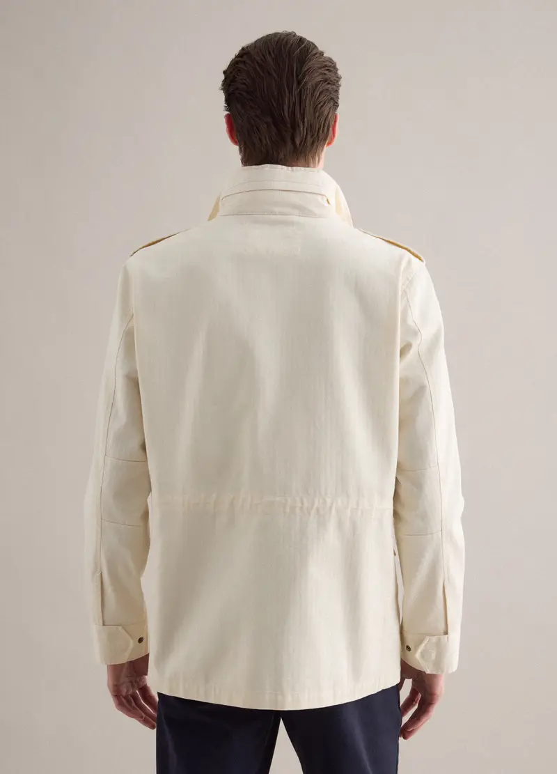 PIOMBO Parka Uomo Beige 4330045 miniatura 3