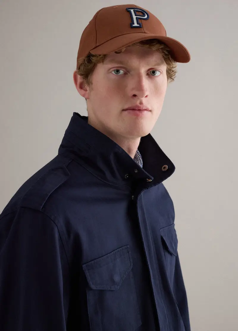 PIOMBO Parka Uomo Blu 4154702 miniatura 3