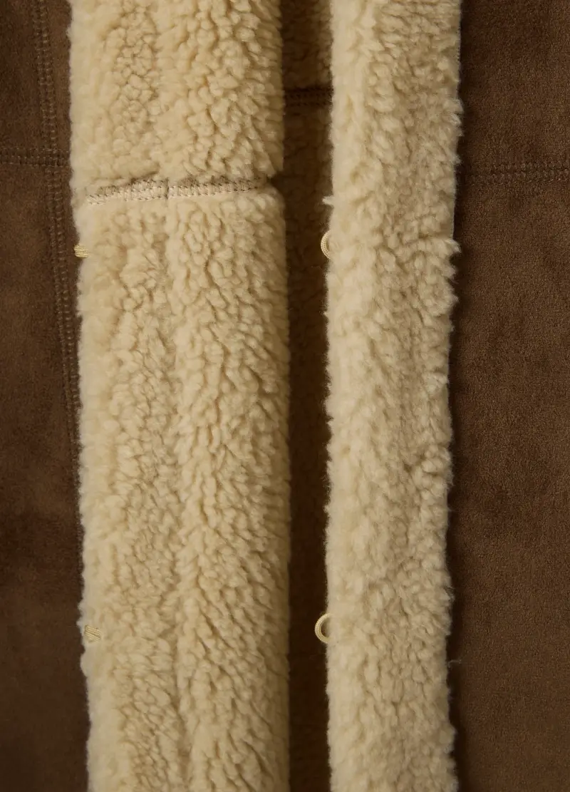 Giacca Smanicata Marrone Regular Fit, Donna, Multicolor miniatura 2