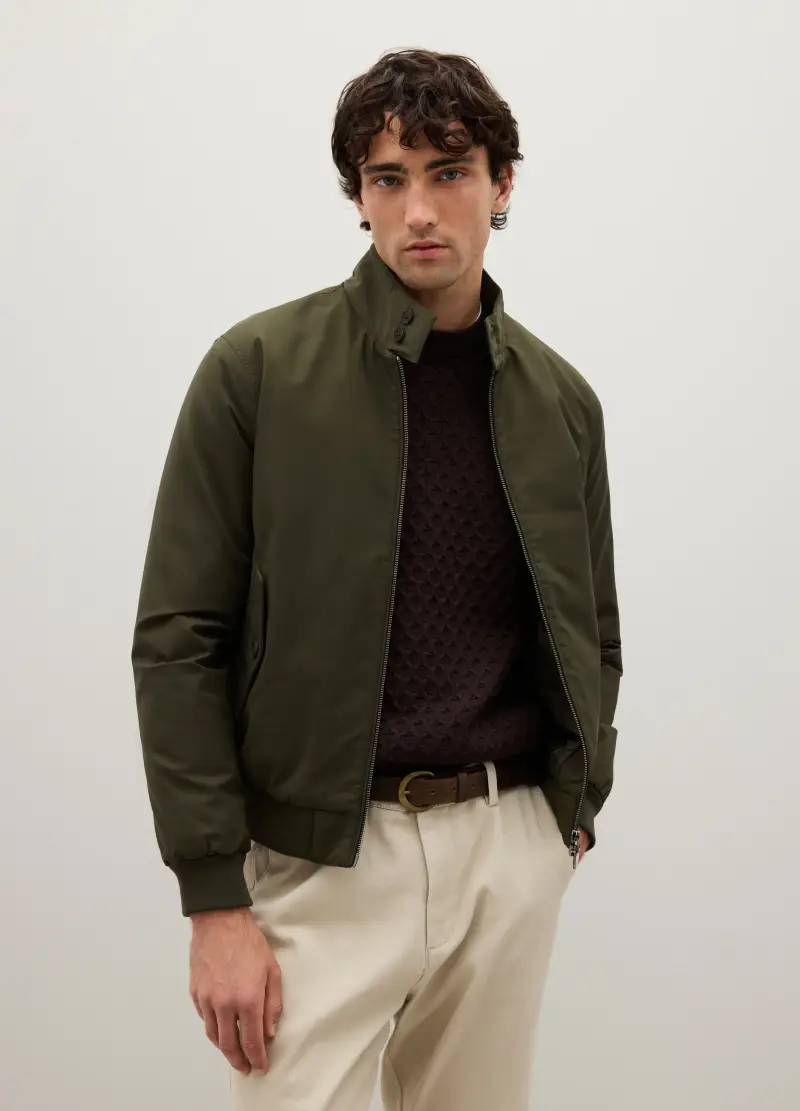 , Giacca Verde Regular Fit, Uomo, Verde miniatura 3