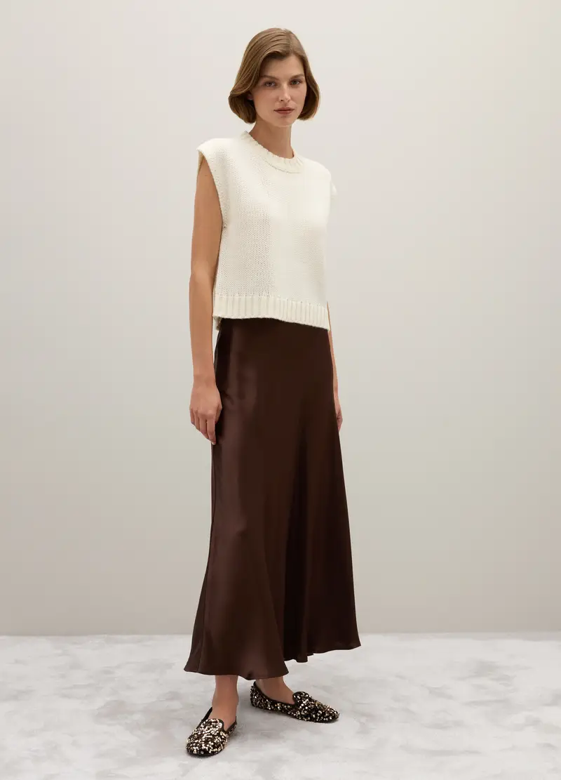 PIOMBO Gilet Donna Bianco 2345487