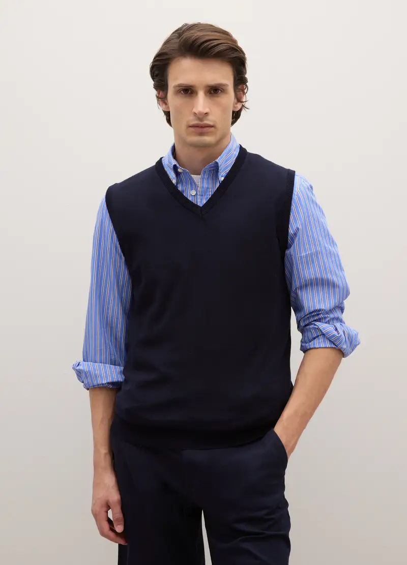 PIOMBO Gilet Uomo Blu 4122834
