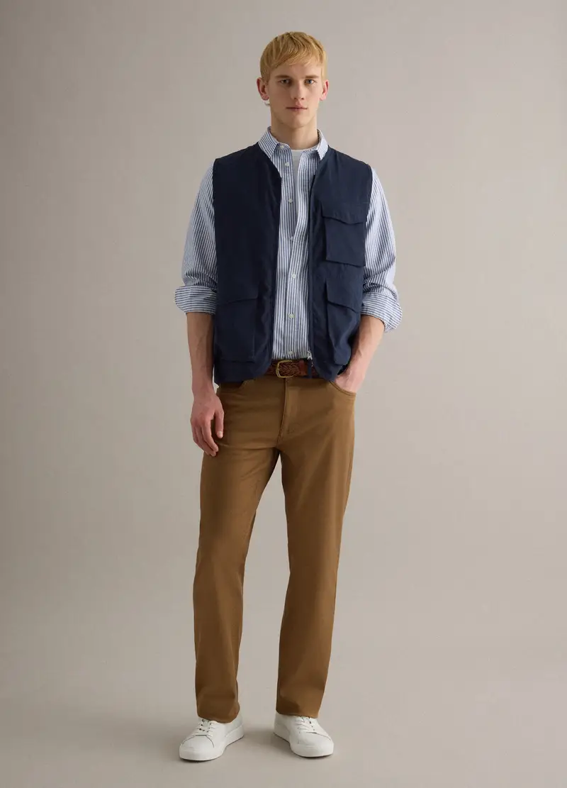 PIOMBO Gilet Uomo Blu 4312410 miniatura 2