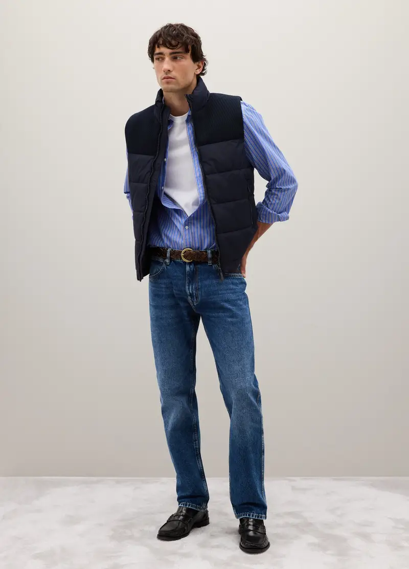 PIOMBO Gilet Uomo Blu 2345493