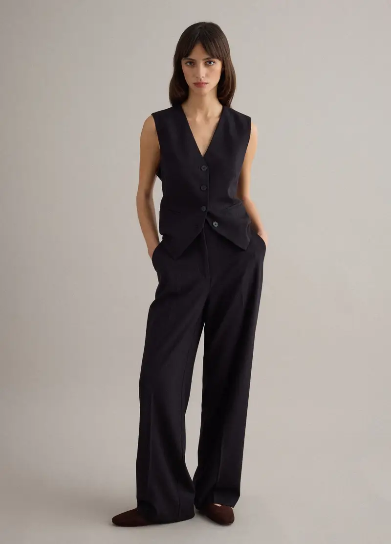 PIOMBO Gilet Donna Nero 4329279 miniatura 2