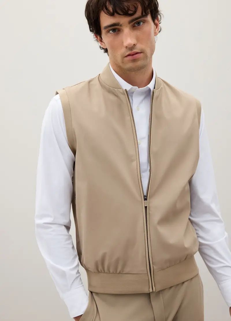 PIOMBO Gilet Uomo Beige 1964813