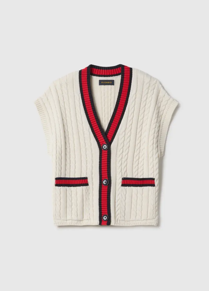 PIOMBO Gilet Donna Multicolore 3984373