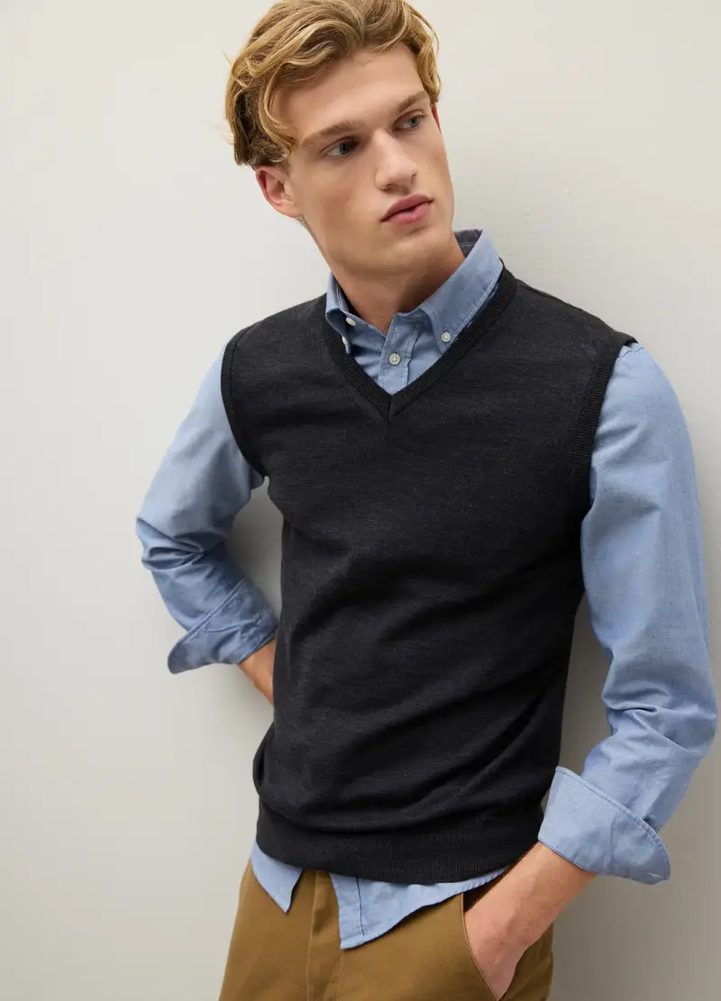 PIOMBO Gilet Uomo Nero 4153646