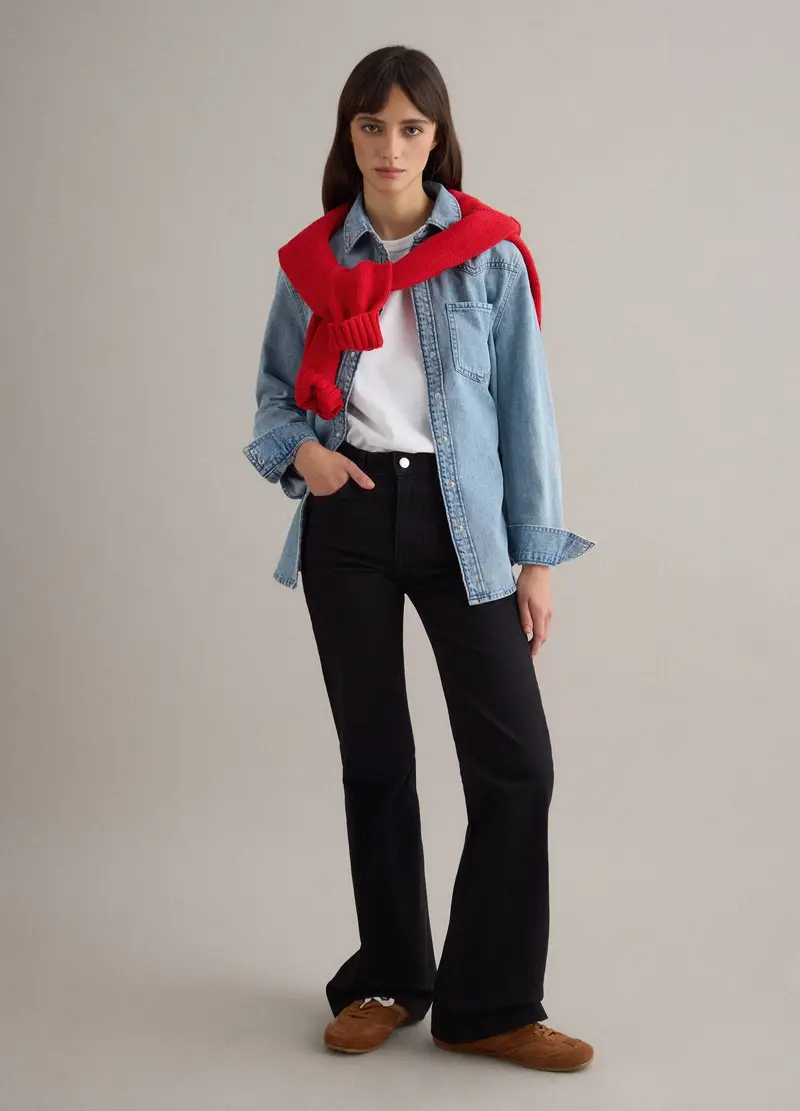 PIOMBO Jeans Donna Nero 4103440