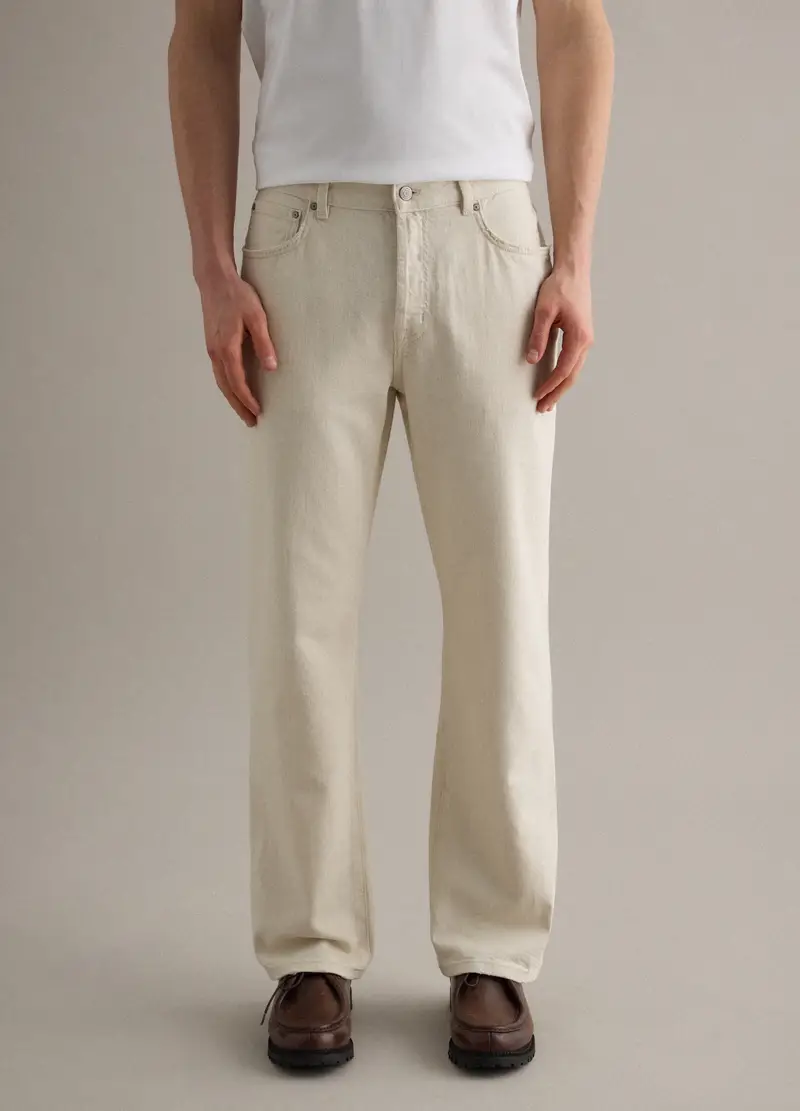 PIOMBO Jeans Uomo Beige 4312458 miniatura 2