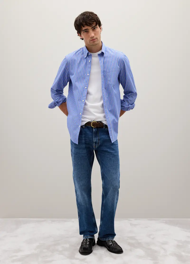 PIOMBO Jeans Uomo Blu 2616429