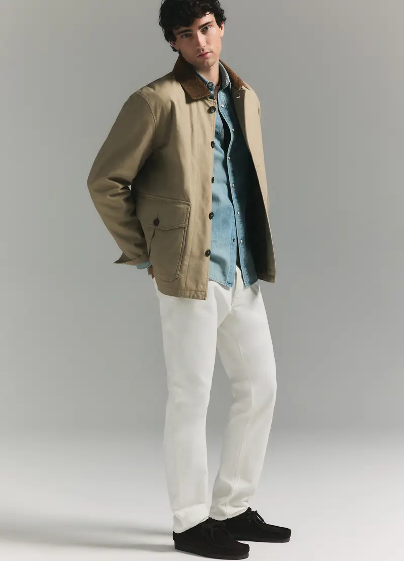 PIOMBO Jeans Uomo Bianco 4122051