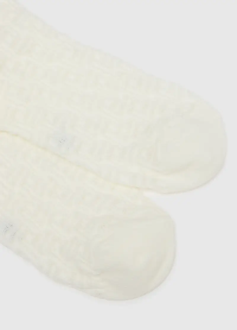 PIOMBO KIDS Calze Bambina Bianco 4123302 miniatura 3