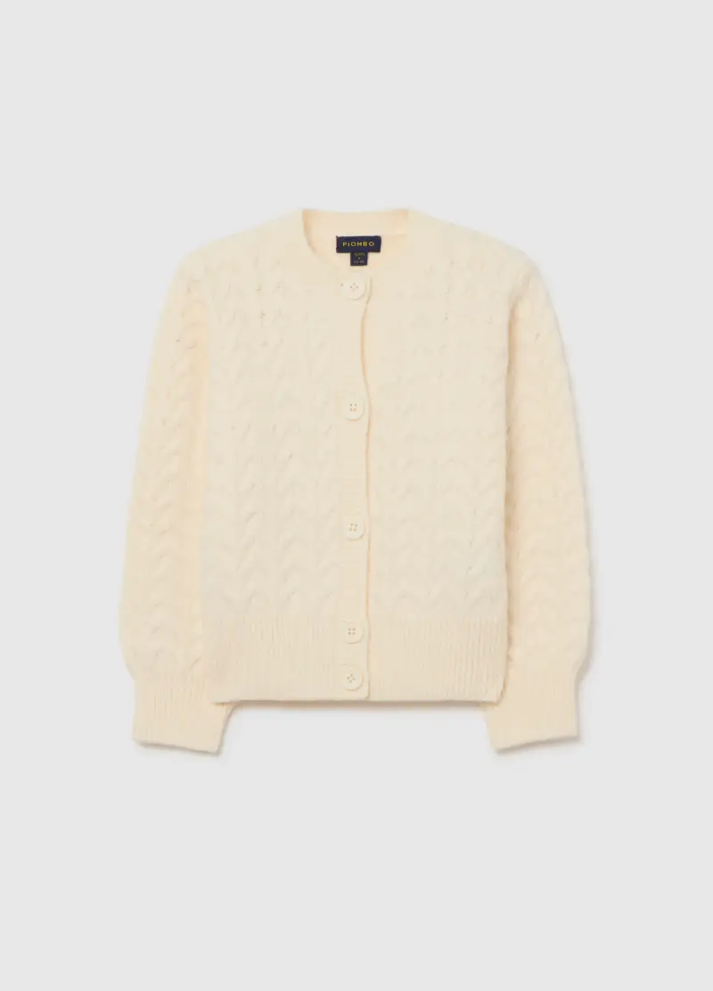 PIOMBO KIDS Cardigan Bambina Beige 3408996