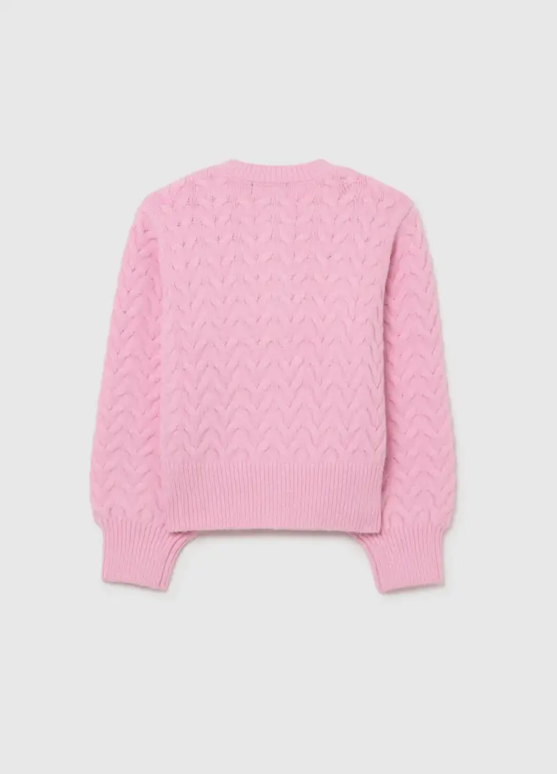 PIOMBO KIDS Cardigan Bambina Rosa 3408998 miniatura 2