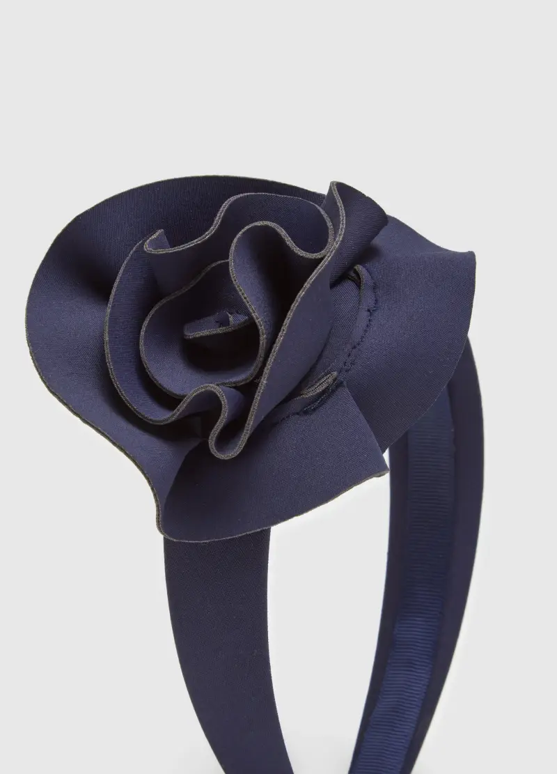 Cerchietto Da Bambina Blu, Blu miniatura 3