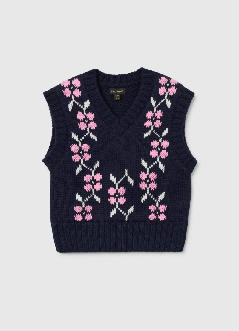 PIOMBO KIDS Gilet Bambina Rosa 3048115