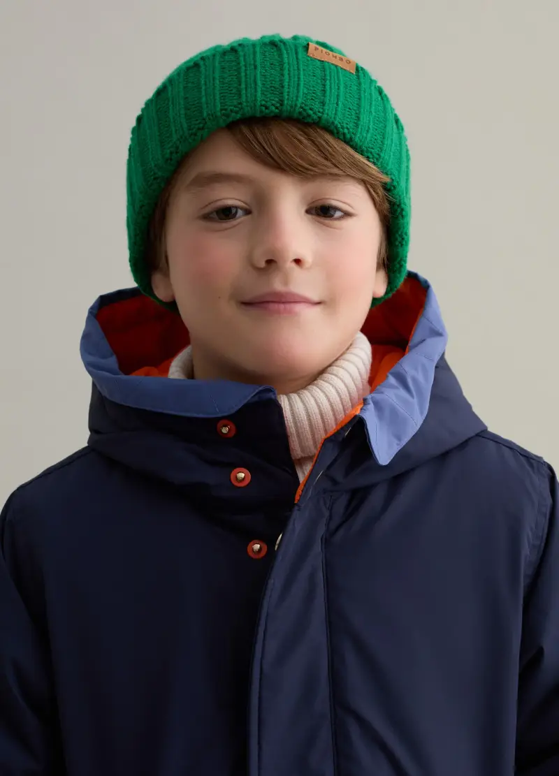 PIOMBO KIDS Parka Bambino Blu 3498985 miniatura 3