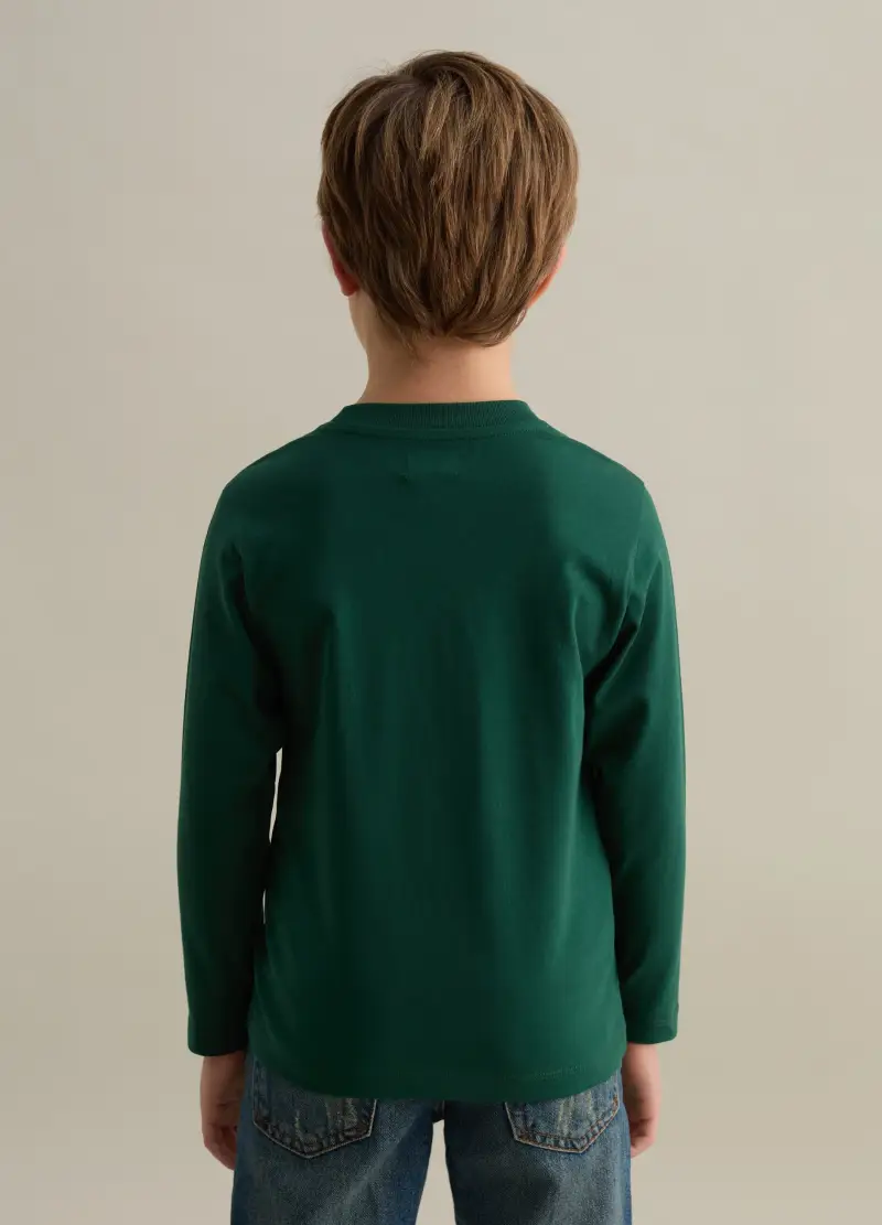 PIOMBO KIDS T-shirt Bambino Verde 3425618 miniatura 2