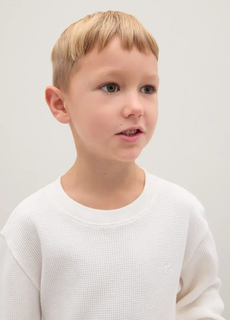 PIOMBO KIDS T-shirt Bambino Bianco 4153490 miniatura 3