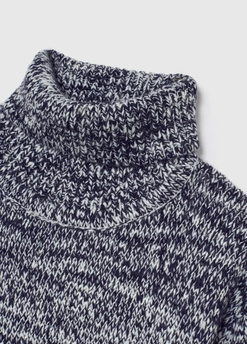 Maglione A Collo Alto Multicolor Regular Fit, Unisex, Multicolor miniatura 2