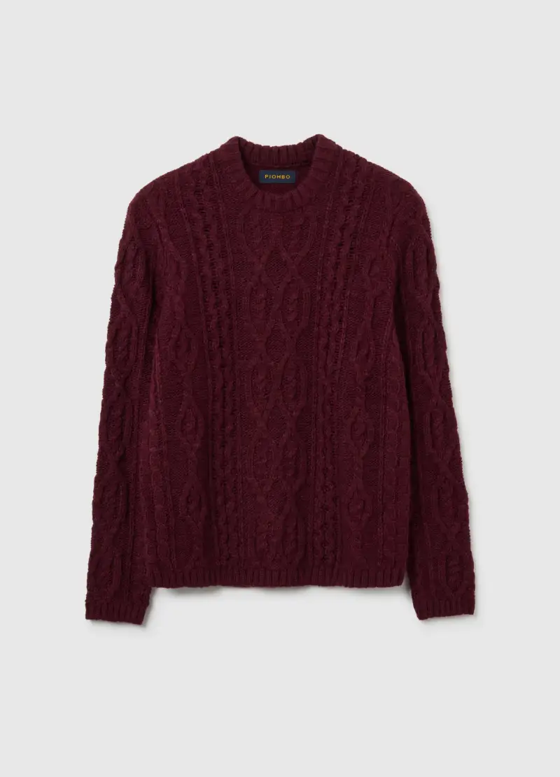 Maglione Rosso Regular Fit, Uomo, Rosso