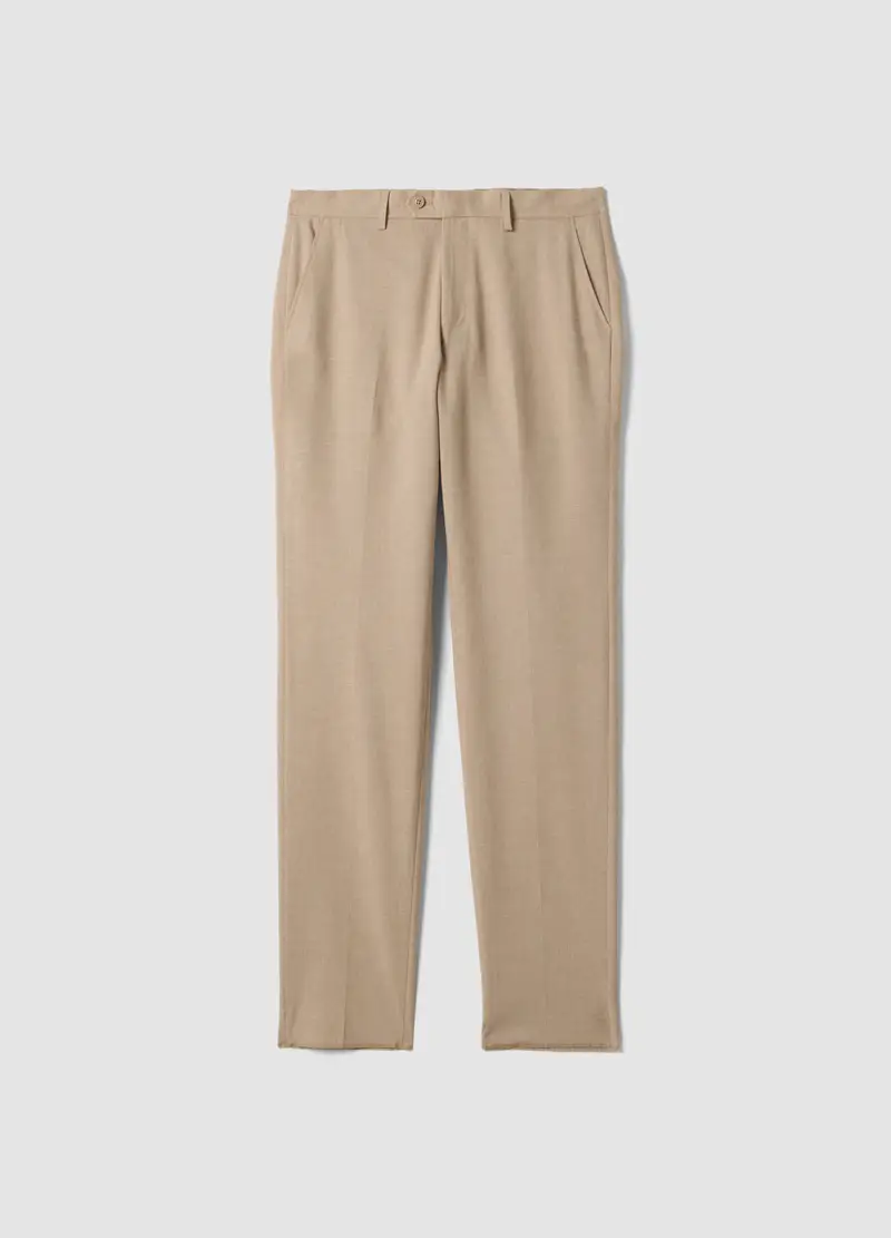 Pantaloni Beige Slim Fit, Uomo, Beige