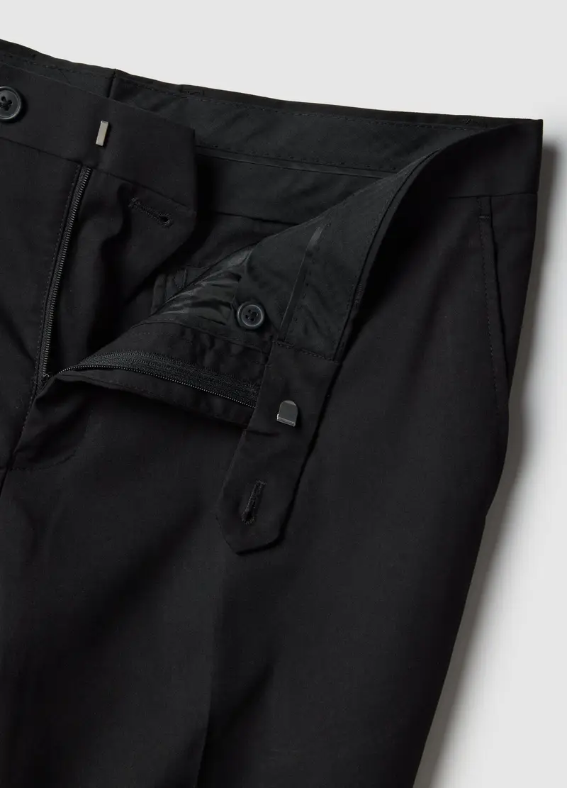 PIOMBO Pantaloni classici Uomo Nero 4011381 miniatura 2