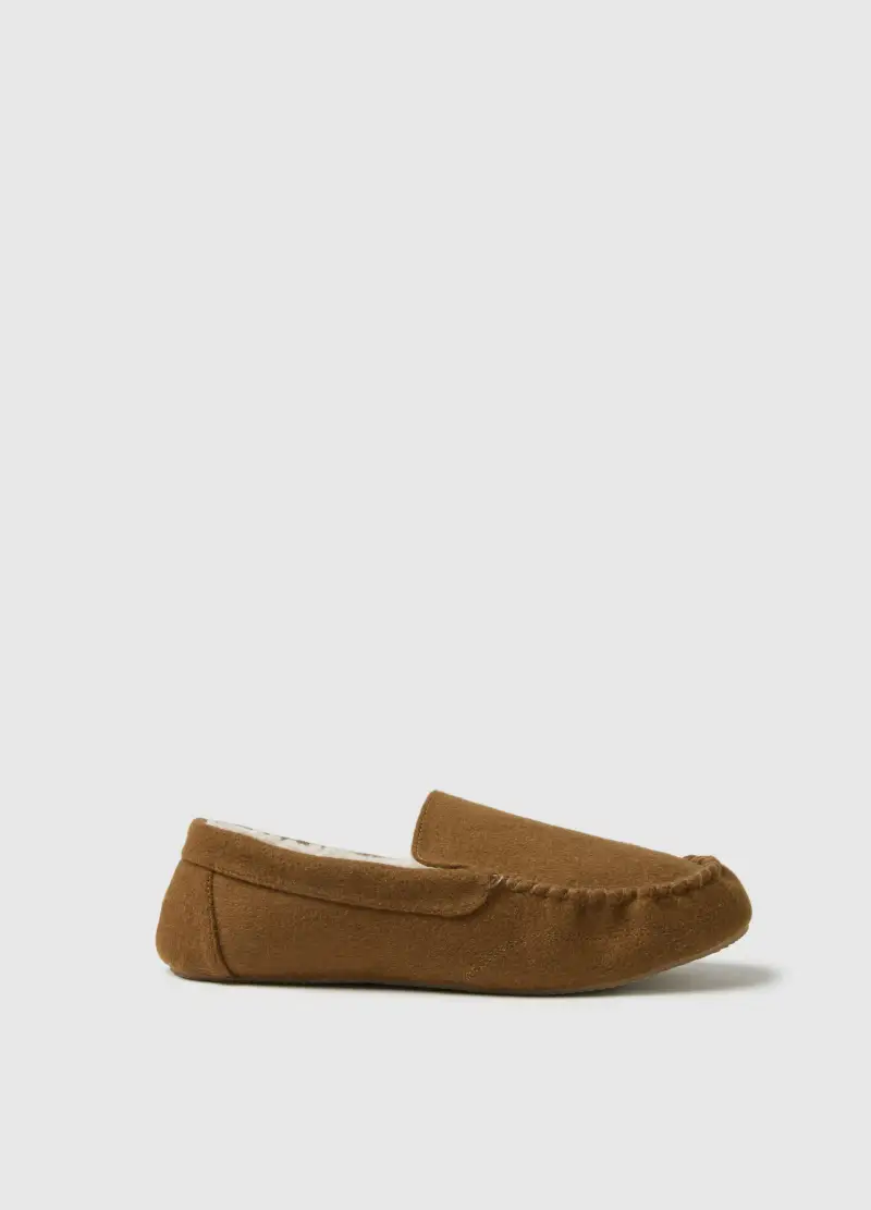 PIOMBO Pantofole Uomo Marrone 3576003