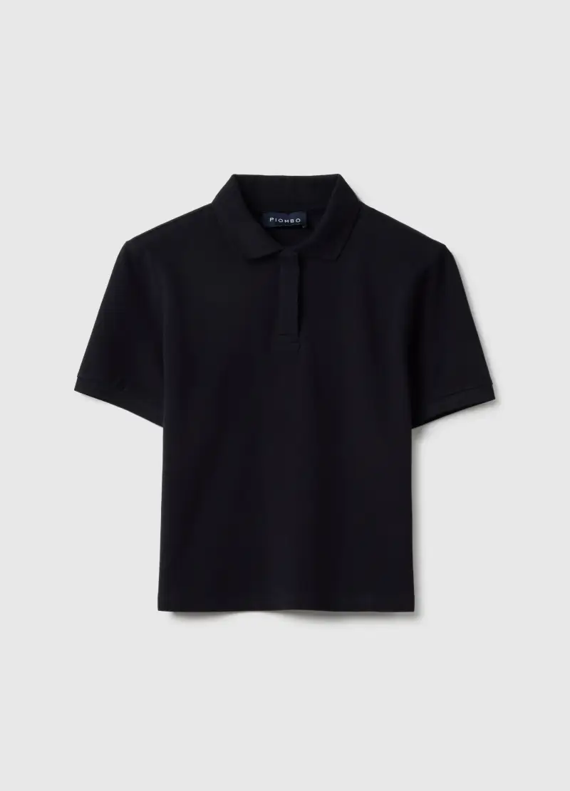 PIOMBO Polo Donna Nero 4103447