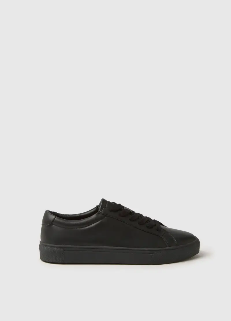 Scarpe Basse Nere Casual, Uomo, Nero